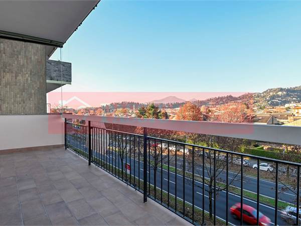 BERGAMO QUADRILOCALE VISTA CITTA' ALTA CON BOX