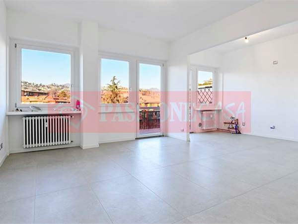 BERGAMO QUADRILOCALE VISTA CITTA' ALTA CON BOX