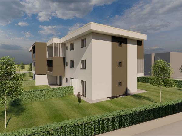 NUOVO TRILOCALE CLASSE A3 PIANO TERRA CON GIARDINO